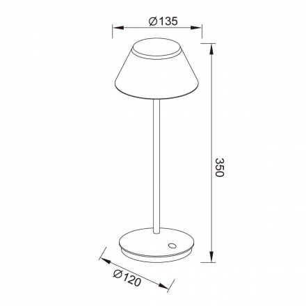 Уличный светодиодный светильник Mantra K5 7989