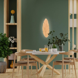 Настенный светильник TK Lighting 4678 Hoja Wood