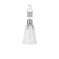 Лампа светодиодная аккумуляторная Gauss E27 12W 3000K матовая 102002112