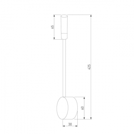 Бра Elektrostandard Bard 40117/Led белый a058939