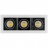 Встраиваемый светодиодный светильник Arlight CL-Kardan-S260x102-3x9W Warm 024136