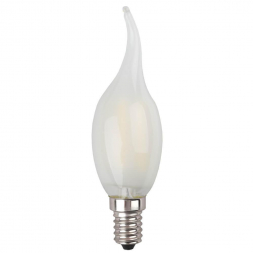 Лампа светодиодная филаментная ЭРА E14 5W 2700K матовая F-LED BXS-5W-827-E14 frost Б0027927