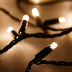 Уличная светодиодная гирлянда Ardecoled нить 230V теплый белый ARD-String-Pro-10000-Black-100Led-Std Warm 025824