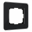 Рамка Werkel Elite на 1 пост черный W0012448 4690389196201