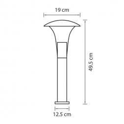 Уличный светодиодный светильник Lightstar Arroto 378937