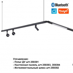 Трековый светодиодный светильник Novotech Konst Glat 359362