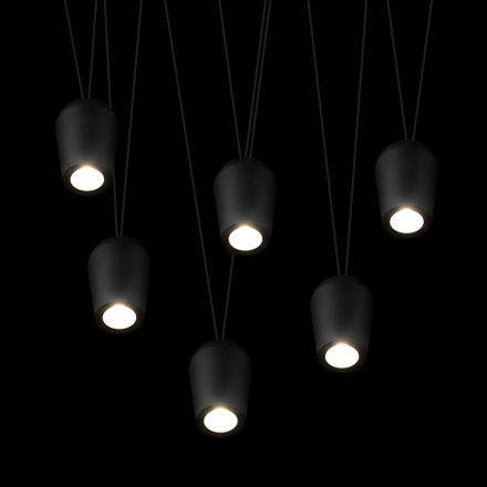 Подвесной светодиодный светильник Loft IT Blackout 10357/6