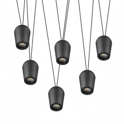 Подвесной светодиодный светильник Loft IT Blackout 10357/6