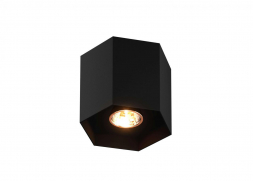 Потолочный светильник Zumaline Polygon cl 1l 20035-BK