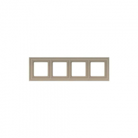 Рамка 4-постовая Liregus Retro кремовый омбре 29-151