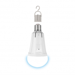 Лампа светодиодная аккумуляторная Gauss E27 12W 4100K матовая 102002212