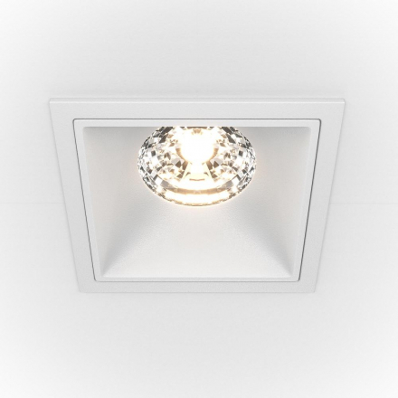 Встраиваемый светильник Maytoni Alfa LED DL043-01-15W4K-D-SQ-W