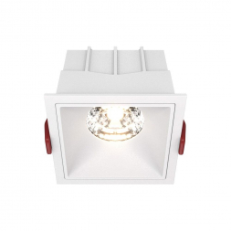 Встраиваемый светильник Maytoni Alfa LED DL043-01-15W4K-D-SQ-W