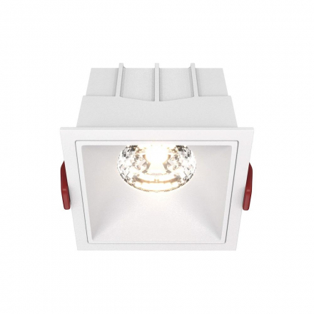 Встраиваемый светильник Maytoni Alfa LED DL043-01-15W4K-D-SQ-W