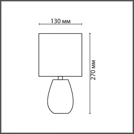 Настольная лампа Lumion County Asela 8161/1T