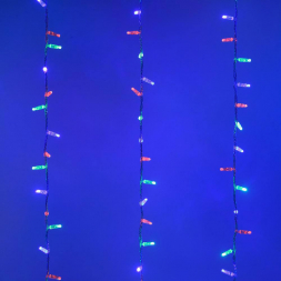 Уличная светодиодная гирлянда Ardecoled занавес 230V разноцветный ARD-Curtain-Classic-2000X3000-Clear-756Led RGB 024866