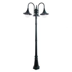 Садово-парковый светильник Arte Lamp Malaga A1086PA-3BG