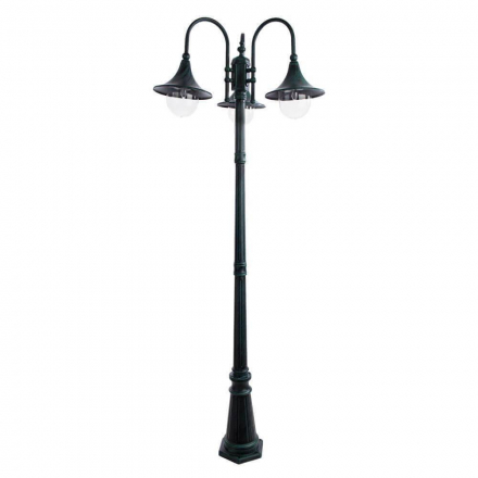 Садово-парковый светильник Arte Lamp Malaga A1086PA-3BG