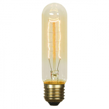 Лампа накаливания Е27 40W 3000K янтарная GF-E-76