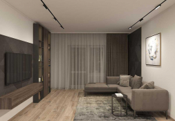Трековый светодиодный светильник Denkirs Smart Linear DK8009-BK