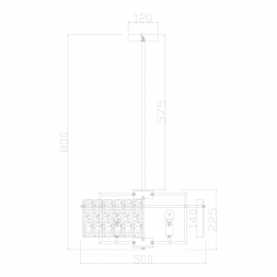 Подвесная люстра Freya Basilica FR5166PL-06BS