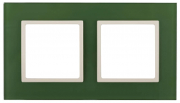 Рамка 2-постовая ЭРА Elegance 14-5102-27 Б0034499