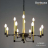 Подвесная люстра Divinare Lokki 2543/04 LM-12