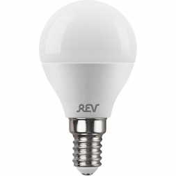 Лампа светодиодная REV G45 Е14 11W 2700K теплый свет шар 32505 5