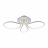 Потолочная светодиодная люстра Profit Light 6009/2+2A WHT