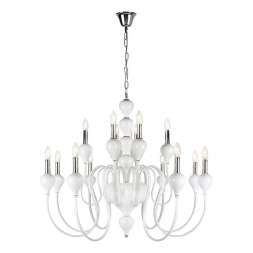 Подвесная люстра iLamp Lady 88003-10+5 WH