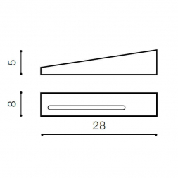 Накладной светильник Azzardo Vialetto L AZ0574