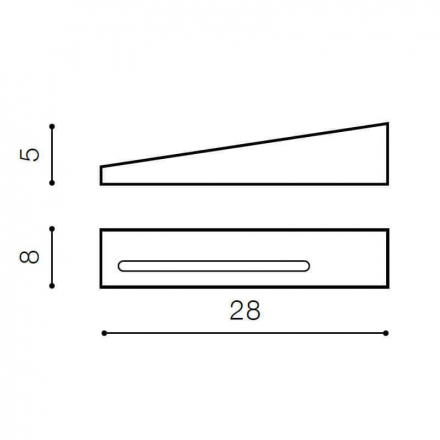Накладной светильник Azzardo Vialetto L AZ0574