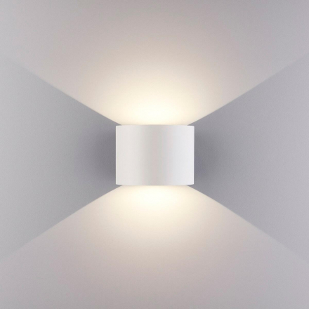 Уличный настенный светодиодный светильник Elektrostandard 1518 Techno LED Blade белый a038830