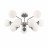 Потолочная люстра Maytoni Erich MOD221PL-10N