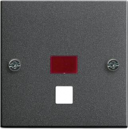 Лицевая панель Gira System 55 выключателя с шнурком антрацит 063828
