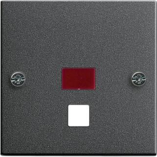 Лицевая панель Gira System 55 выключателя с шнурком антрацит 063828