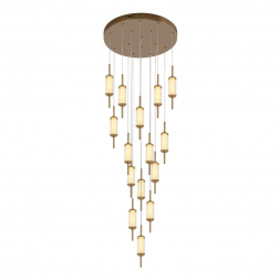 Подвесная светодиодная люстра Kink Light Акари 07525-15A,36