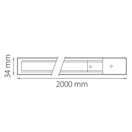 Шинопровод однофазный Lightstar Barra 502025