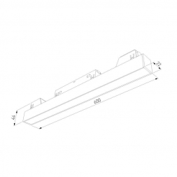 Трековый светодиодный светильник Elektrostandard Slim Magnetic 85002/01 a057190