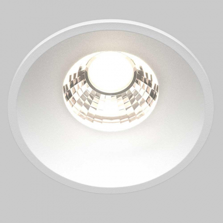 Встраиваемый светодиодный светильник Maytoni Round DL058-7W4K-W