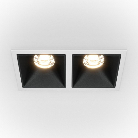 Встраиваемый светильник Maytoni Alfa LED DL043-02-10W3K-D-SQ-WB