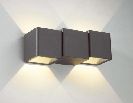 Уличный настенный светодиодный светильник Novotech Street Kaimas 357401