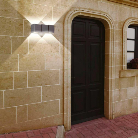 Уличный настенный светодиодный светильник Novotech Street Kaimas 357401