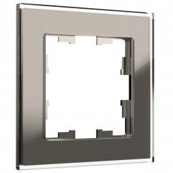 Рамка 1-постовая IEK Brite РУ-1-2-БрД дымчатая BR-M12-G-K30
