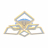 Потолочная светодиодная люстра Profit Light 8464/3+3A WHT