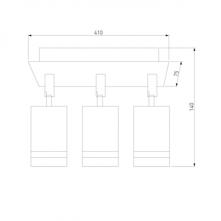 Светодиодный спот Eurosvet Stalk 20064/3 LED хром