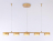 Подвесная светодиодная люстра Ambrella light Comfort LineTech FL51735