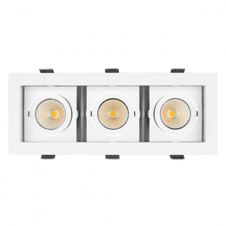 Встраиваемый светодиодный светильник Arlight CL-Kardan-S260x102-3x9W White 024139