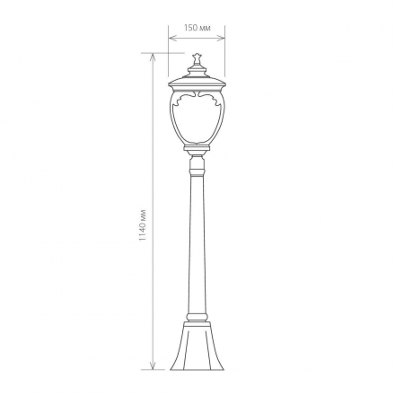 Уличный светильник Elektrostandard Andromeda F (GLYF-8024F) a027998