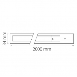 Шинопровод однофазный Lightstar Barra 502028